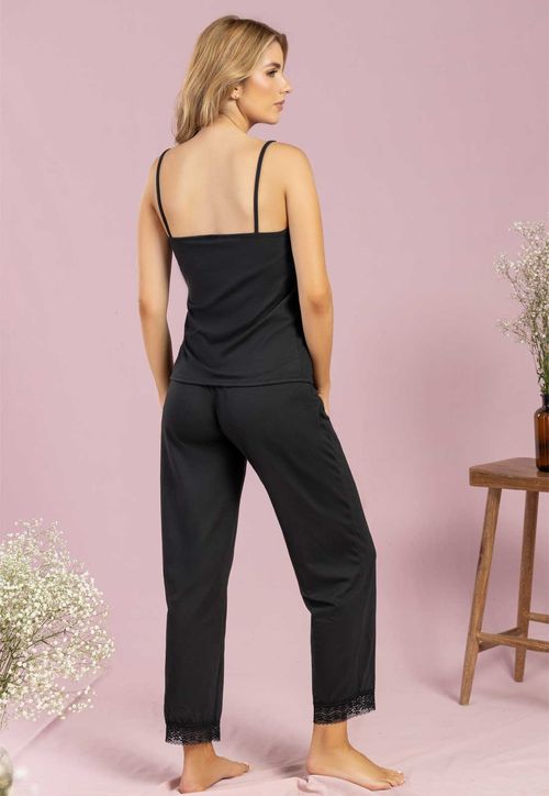 Pijama Mujer Negro FI 102531