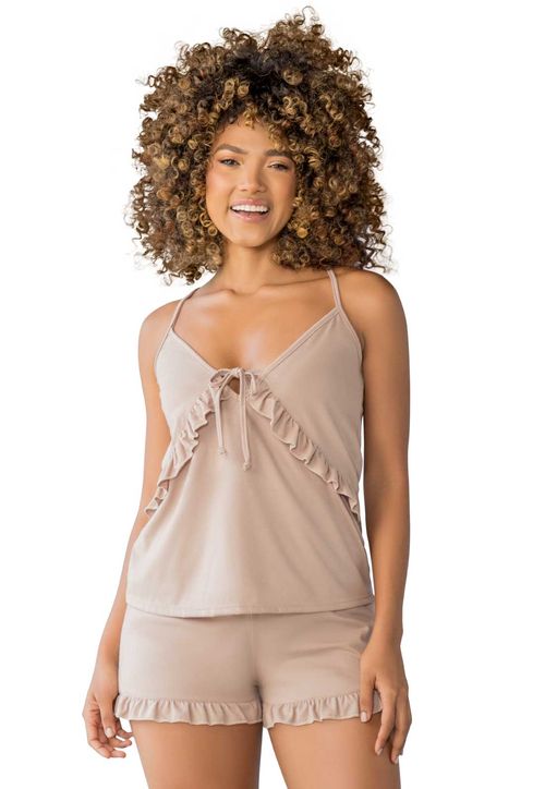 Pijama Mujer Beige FI 100613