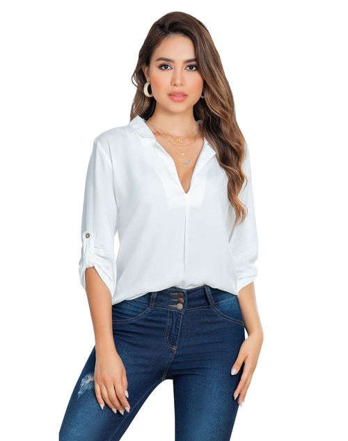 Blusa Mujer Crudo Mp 33474