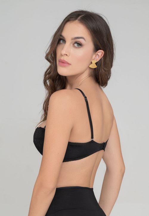 Brasier Mujer Negro Fi 103349