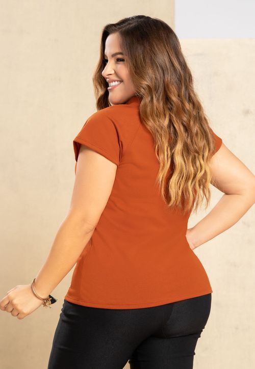 Blusa Mujer Naranja Mp 104190