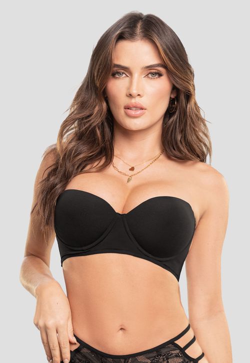 Brasier Mujer Negro Fi 103866