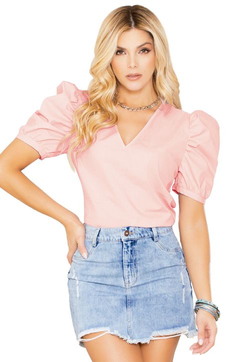 Blusa Adulto Palo De Rosa Mp 92948