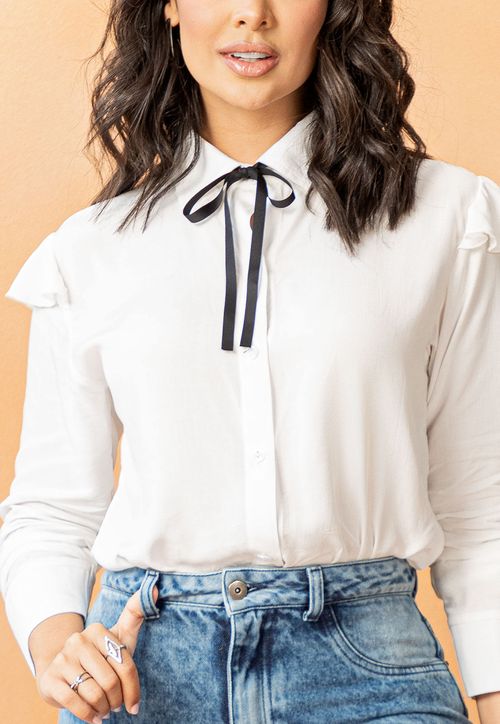 Camisa Mujer Crudo Mp 107483