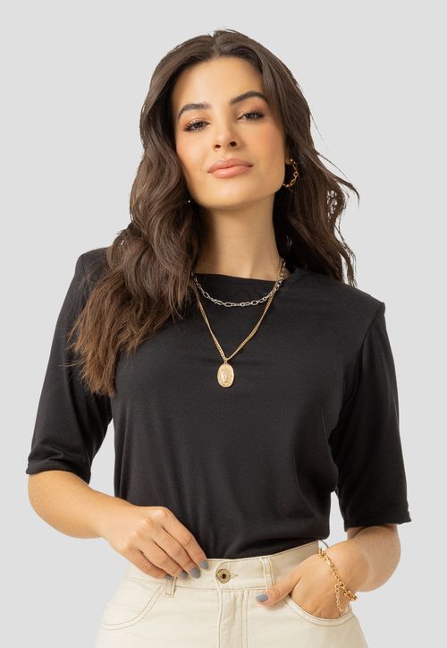 Blusa Mujer Negro Mp 107536