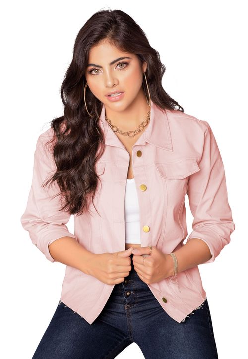 Chaqueta Mujer Rosa Mp 92533