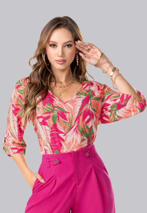 Blusa Mujer Multicolor Mp 102267