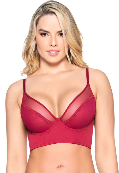 Bustier Mujer Rojo FI 92886