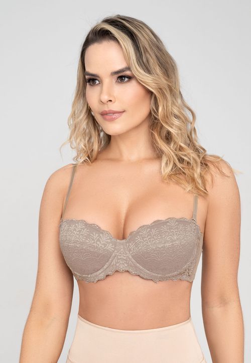 Brasier Mujer Gris Fi 103349