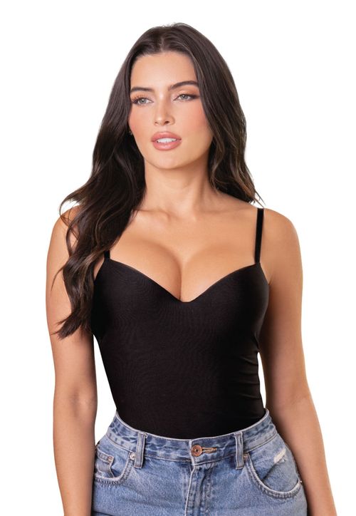 Corset Mujer Negro Fi 34864