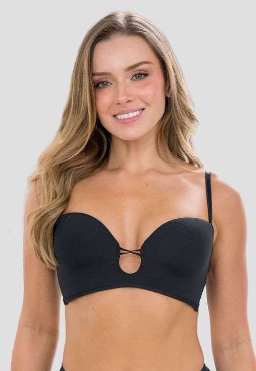 Brasier Mujer Negro Fi 109422