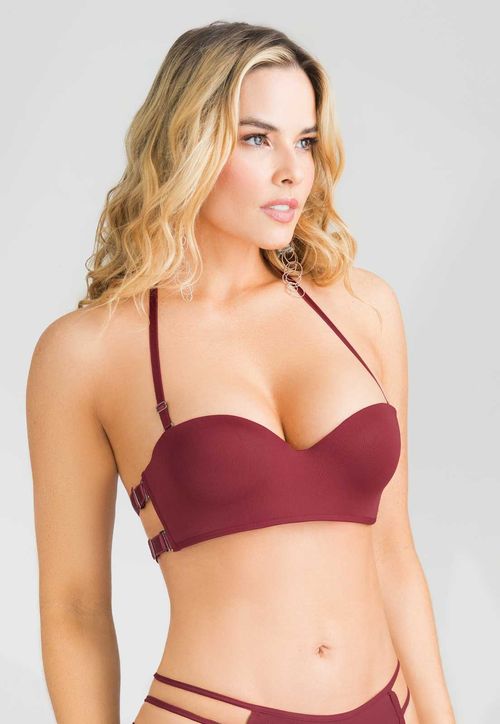 Brasier Mujer Vinotinto FI 79365