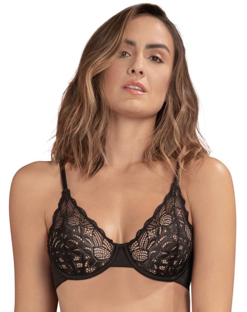 Bralette Mujer Negro Fi 84475