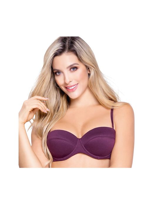 Brasier Adulto Femenino Vinotinto Fi 83934