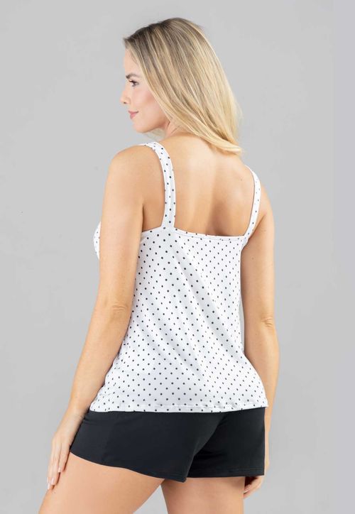 Pijama Mujer Blanco FI 102361