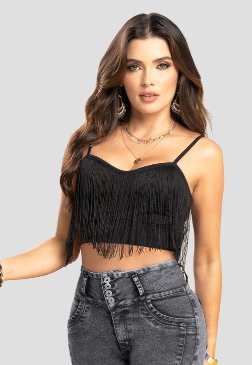 Blusa Mujer Negro Mp 104370