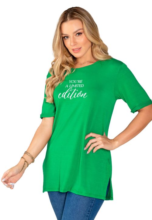 Blusón Mujer Verde Mp 5131