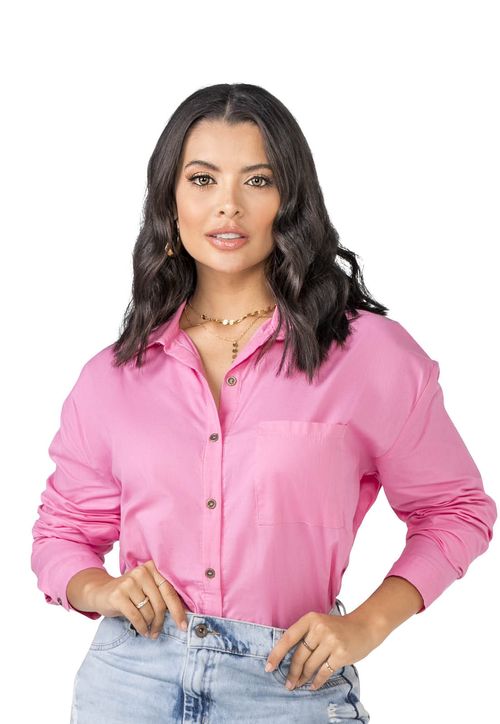 Camisa Exterior Fucsia Mp 34733