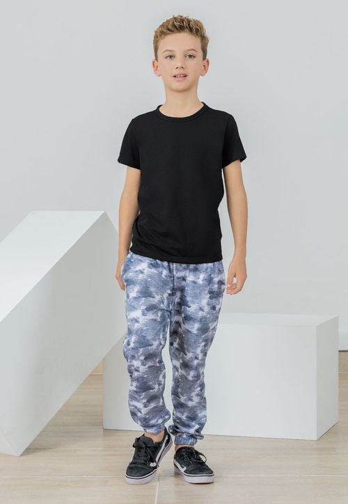Conjunto Infantil Masculino Negro Mp 104610