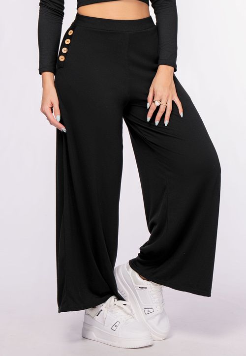 Pantalón Mujer Negro Mp 106433