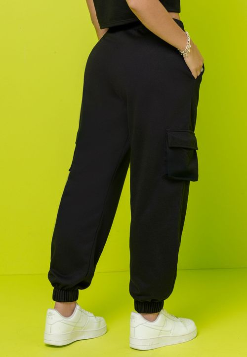 Jogger Mujer Negro Mp 108116