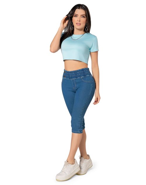 Capri Mujer Azul Medio Mp 5341
