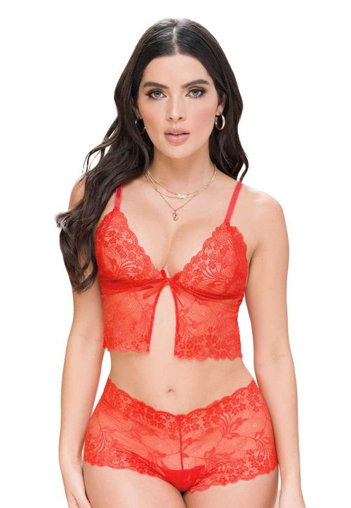 Pijama Mujer Rojo FI 101912
