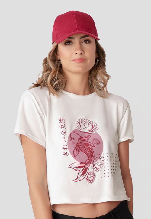 Camiseta Mujer Marfil Rutta 32647