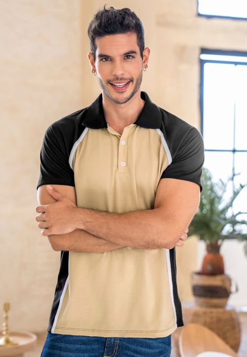 Polo Hombre Negro Rutta 100116