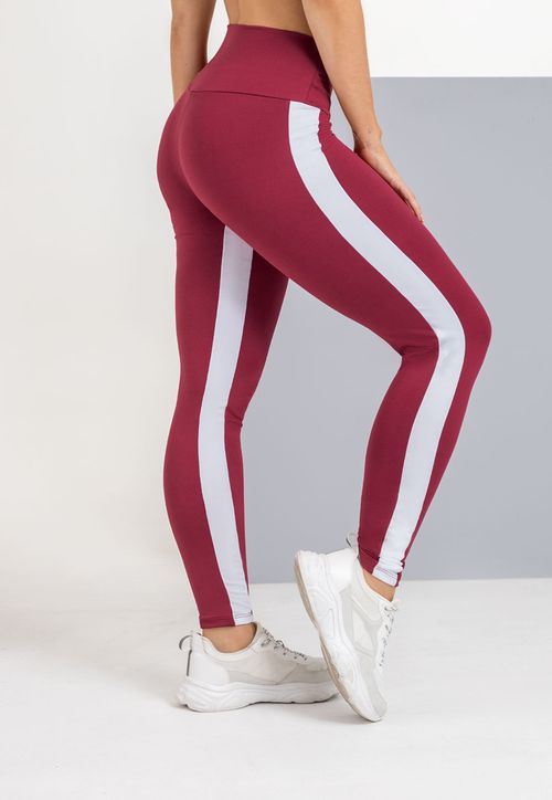 Legging Mujer Cereza/Blanco Rutta 103951