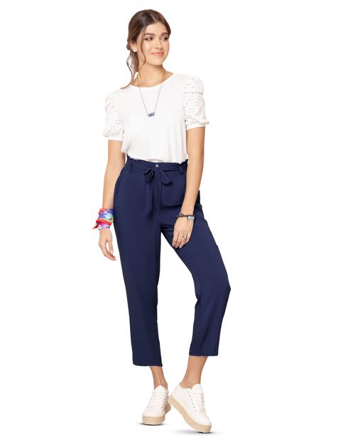 Pantalón Mujer Azul Rutta 79941