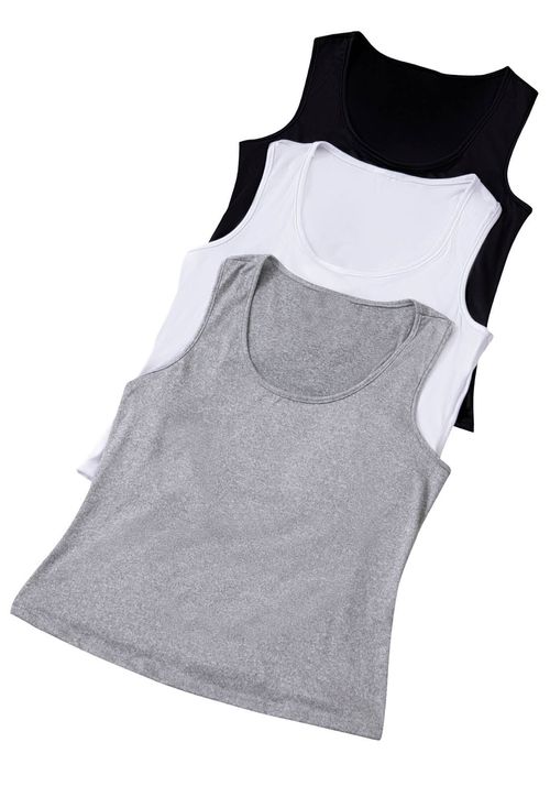 Camiseta Paq X3 Mujer Multicolor Mp 33603