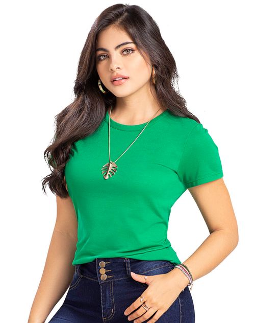 Camiseta Mujer Verde Antioquia Mp 82961