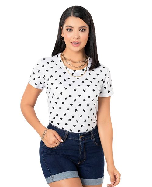 Camiseta Exterior Estampado Mp 3134