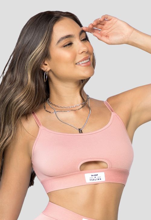 Top Mujer Rosa Polvo Fi 101530