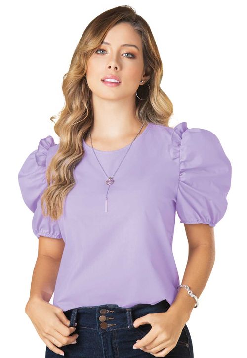 Blusa Mujer Lila Mp 89013