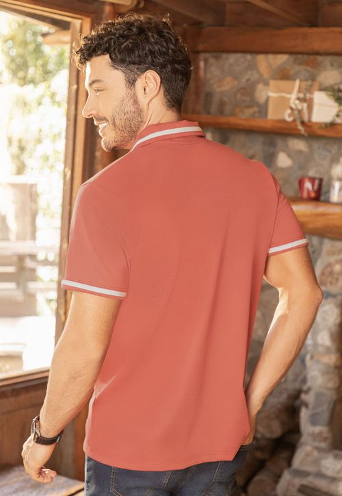 Polo Hombre Granate Rutta 89617