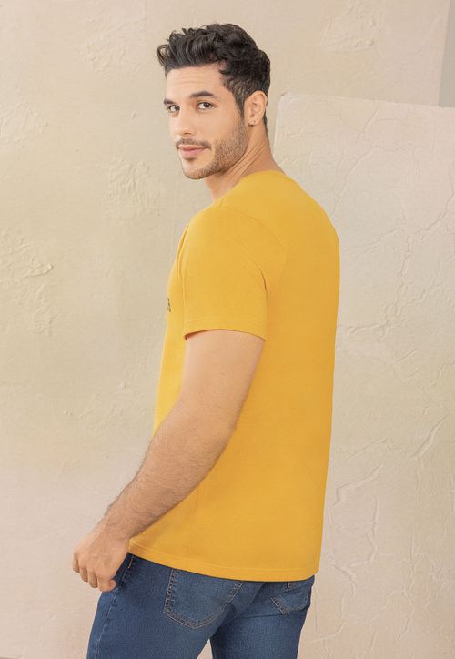 Camiseta Hombre Naranja Rutta 1855