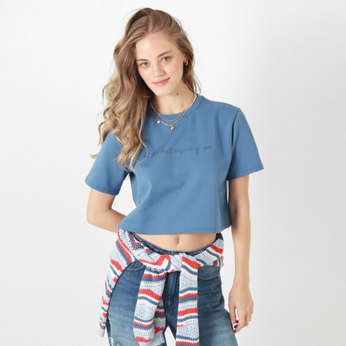Camiseta Cuello Redondo Manga Corta