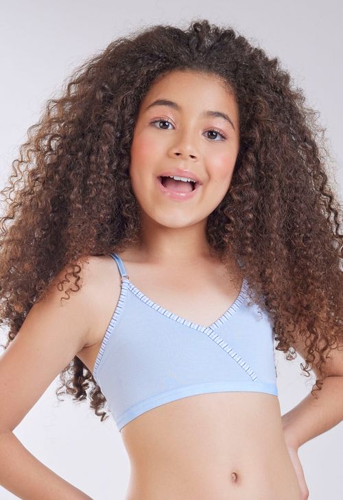 Top Infantil Azul Claro FI 8355