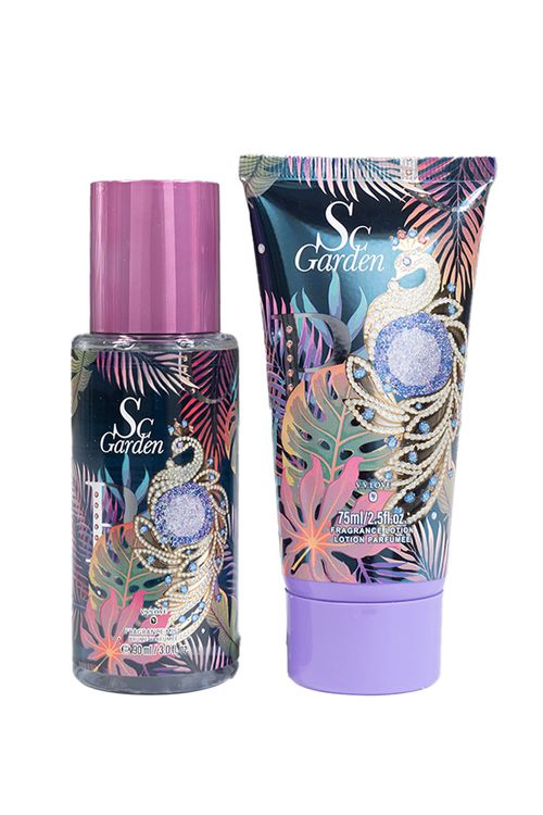 Set crema corporal 75ml + splash 90ml sc garden