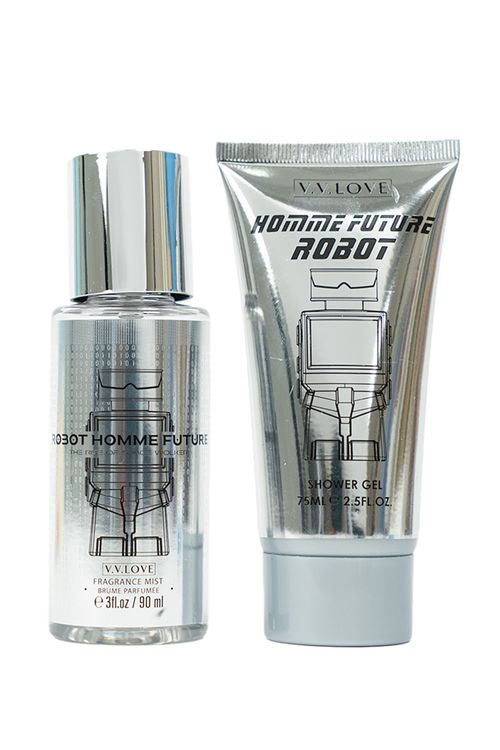 Set gel de baño 75ml + splash 90ml homme future robot
