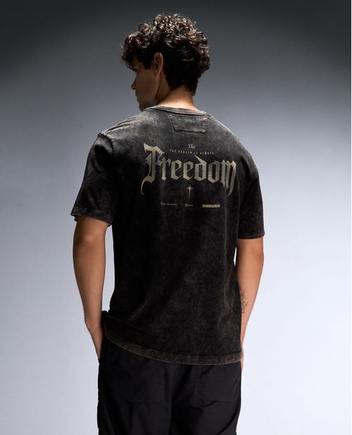 Camiseta de Algodón para Hombre