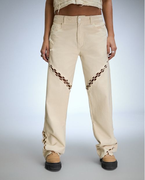 Pantalón Straight bota recta para mujer