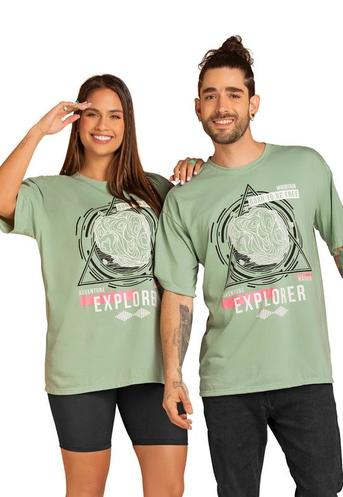 Camiseta Mujer Verde Oliva Atypical 9580