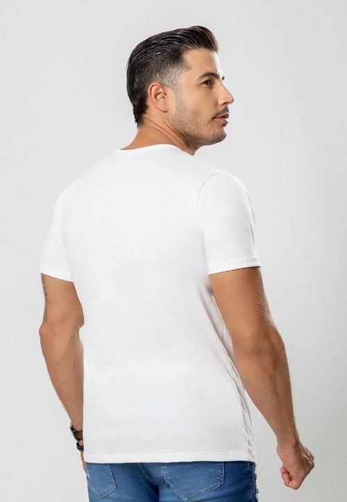 Camiseta Hombre Marfil Mp 106418