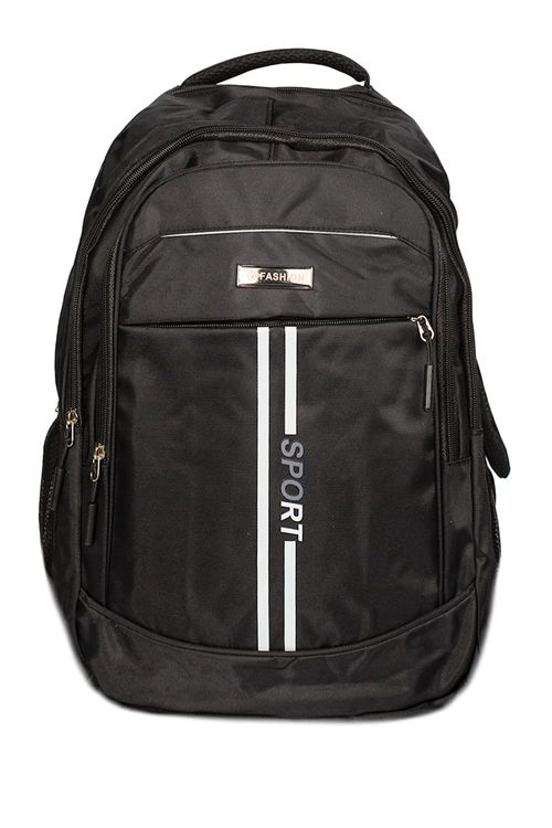 Morral con asas ajustables y bolsillos auxiliares