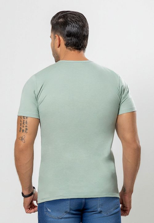 Camiseta Hombre Verde Oliva Mp 106419