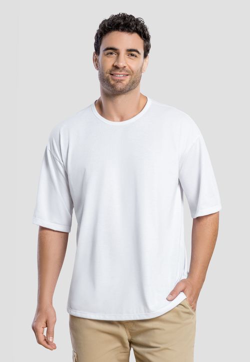 Camiseta Hombre Blanco Mp 105342