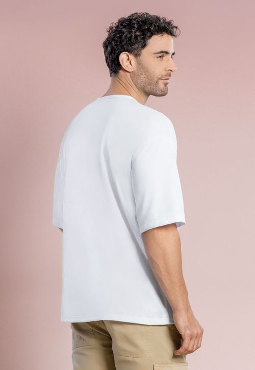 Camiseta Hombre Blanco Mp 105342